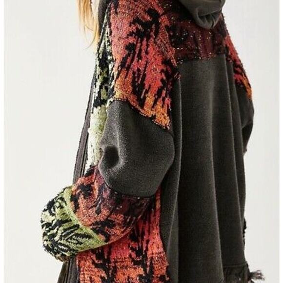 Free People Golden Hour Cardi Zip up Jacket Medium - Picture 2 of 7